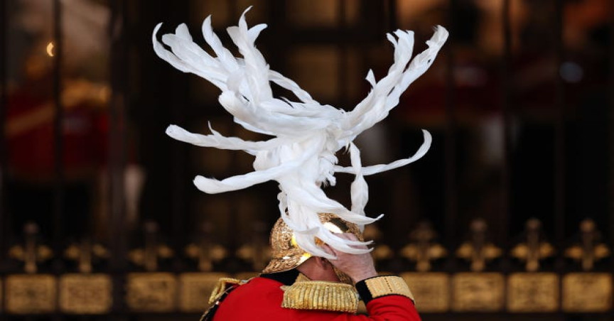 In Pictures Pomp And Pageantry As Charles Delivers His First Kings