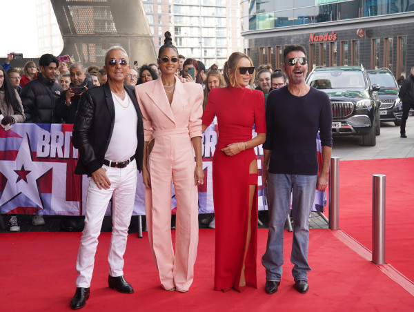  Amanda Holden and Simon Cowell continue to search for BGT talent in Salford 