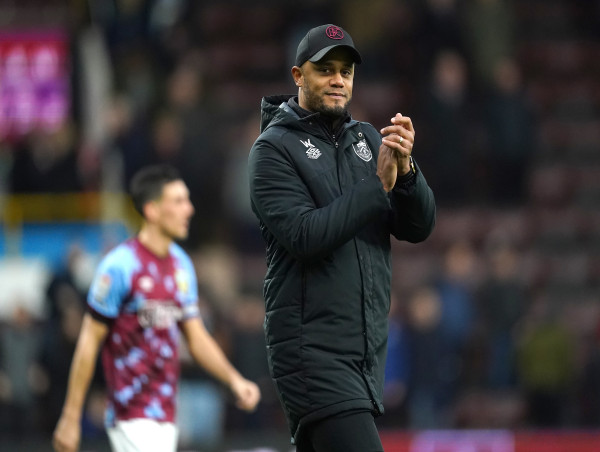  Vincent Kompany hails Nathan Tella’s stunning hat-trick as Burnley beat Preston 