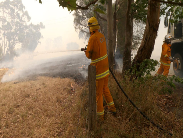 Police search for white vehicle after deliberate fires