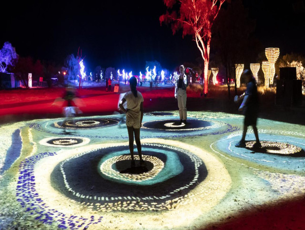  Alice Springs light festival to illuminate Melbourne 