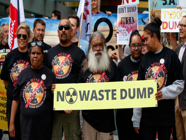  Traditional owners fight to stop SA nuclear waste dump 