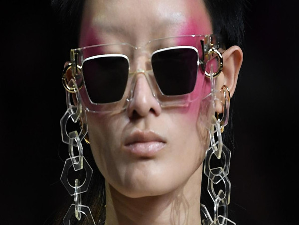Styled by grandma, accessories feature in runway show