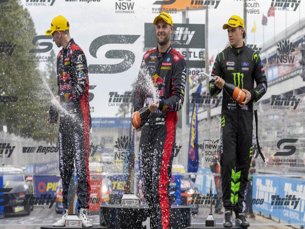 Van Gisbergen frosty after contentious Supercars opener
