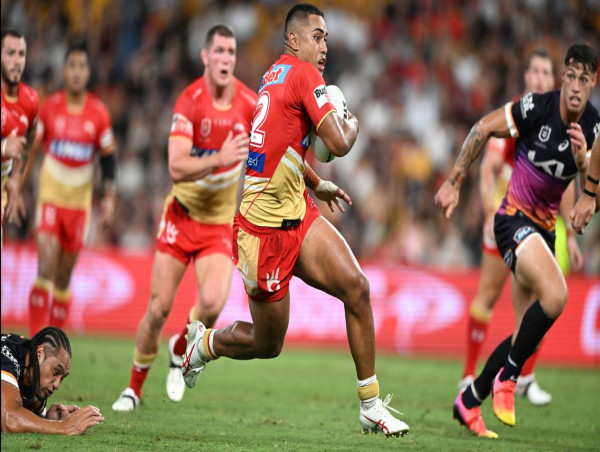 Dolphins forward Lemuelu caught 4.57am train to the NRL
