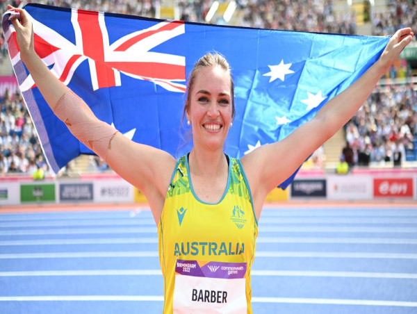 Javelin star Barber returns to action at nationals