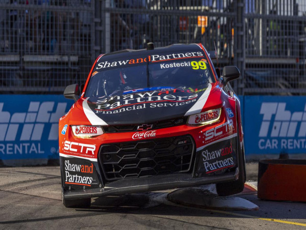 Courtney bumped off podium after wild Supercars race