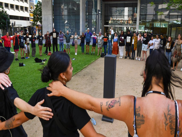 Brisbane courthouse locked down amid shooting protest