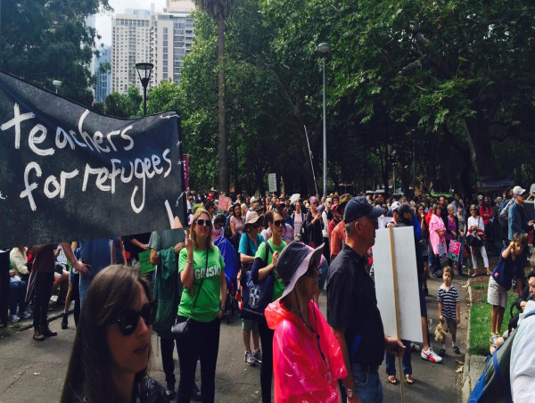  Palm Sunday rallies demand permanent visas for refugees 