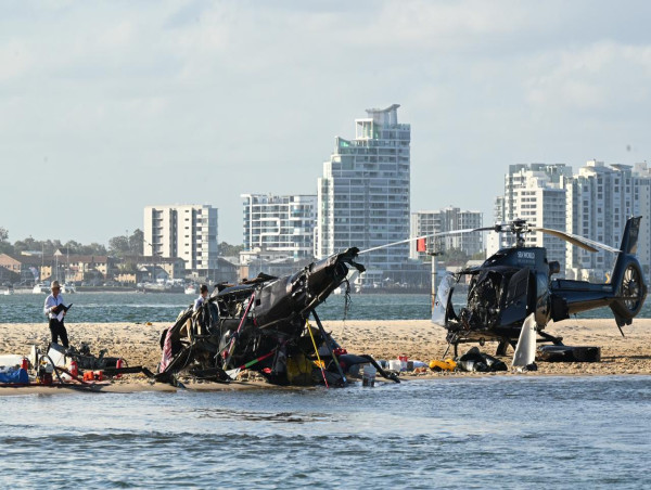 Helicopter flights resume after fatal Gold Coast crash 