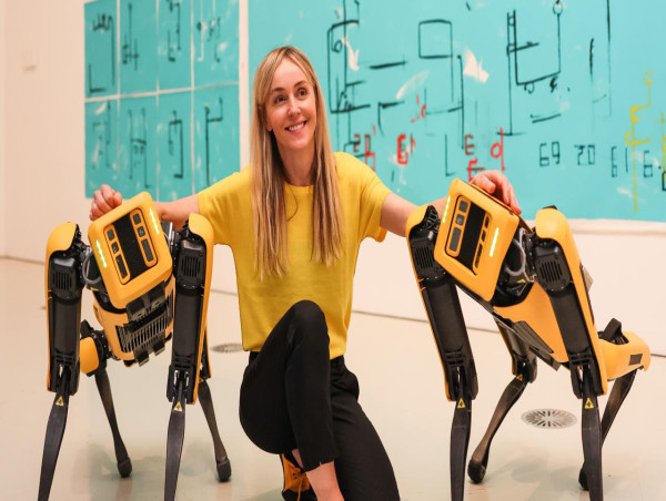 Robot dogs and Yoko Ono feature in NGV's Triennial