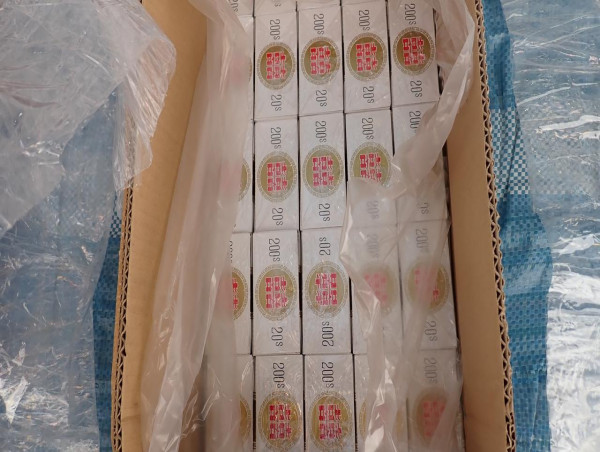 Border Easter hunt finds 28 million cigarettes