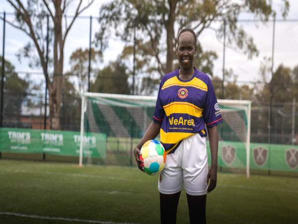  South Sudan soccer star recognised for refugee advocacy 