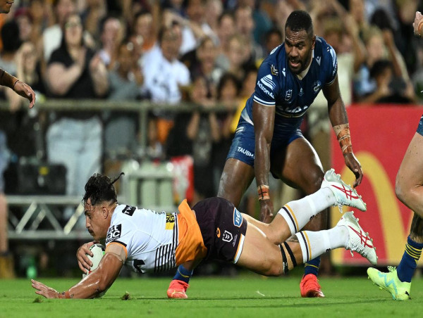Masterful first half seals Broncos' NRL win over Eels