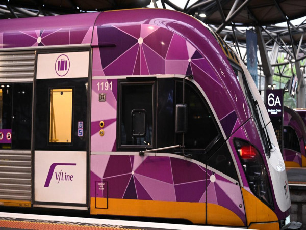 Van driver has lucky escape after crash with train