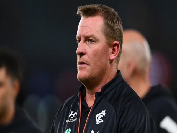  Carlton coach Voss hits out a 'crazy' AFL rule 