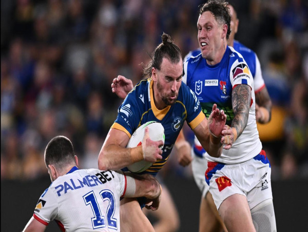  Gutherson grabs hat-trick as Eels belt woeful Knights 