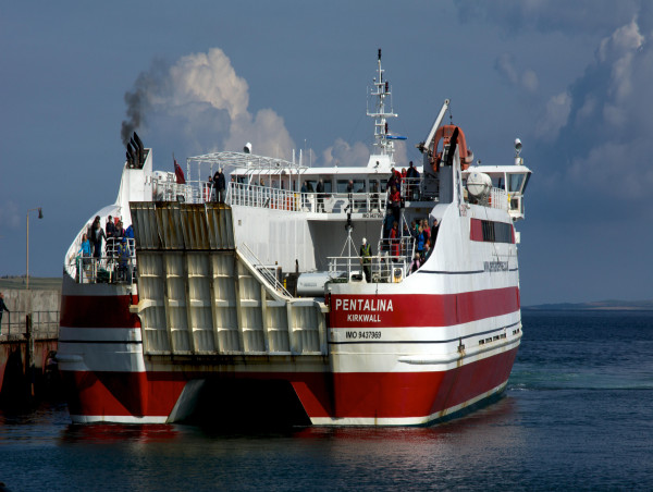  Investigation under way after ferry runs aground on Orkney 