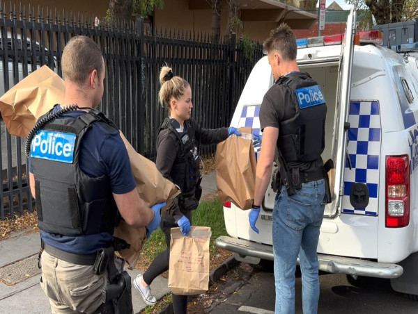 Imitation sniper rifle, other guns seized after tip-off