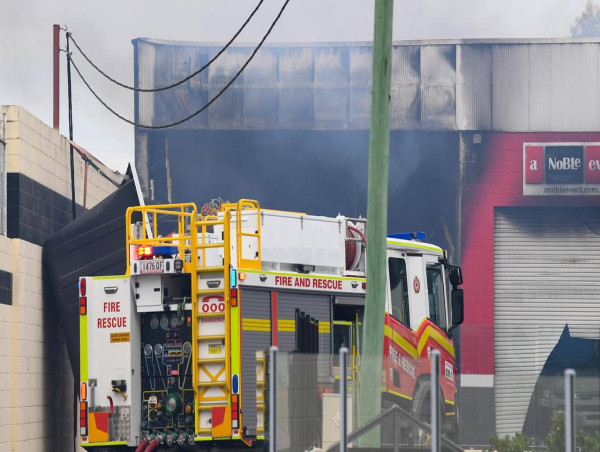 Firefighter critical as crews rescue two of their own