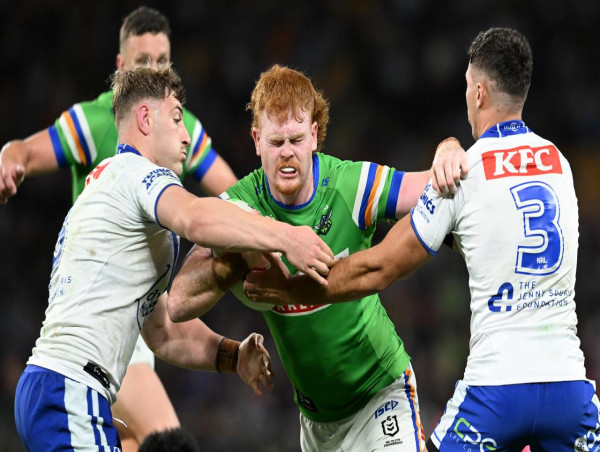  Canberra make it five straight wins in fiery Eels clash 
