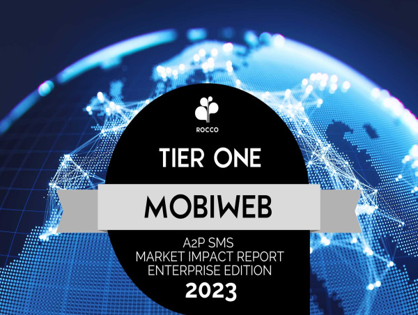  MobiWeb Achieves Tier-One Ranking for A2P SMS Messaging 