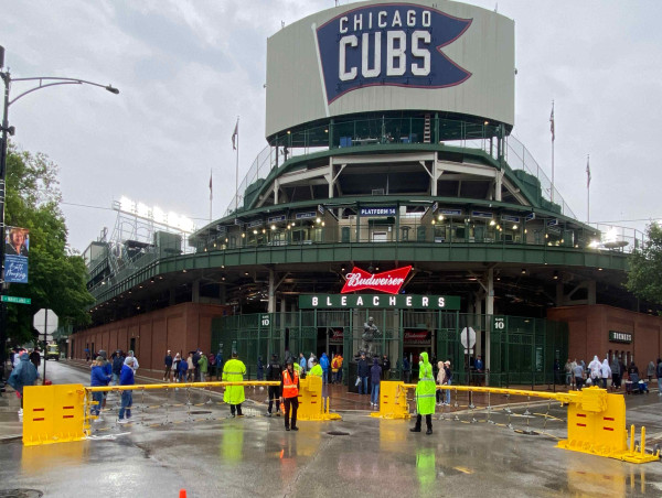  MERIDIAN ON GUARD DUTY AT WRIGLEY FIELD 