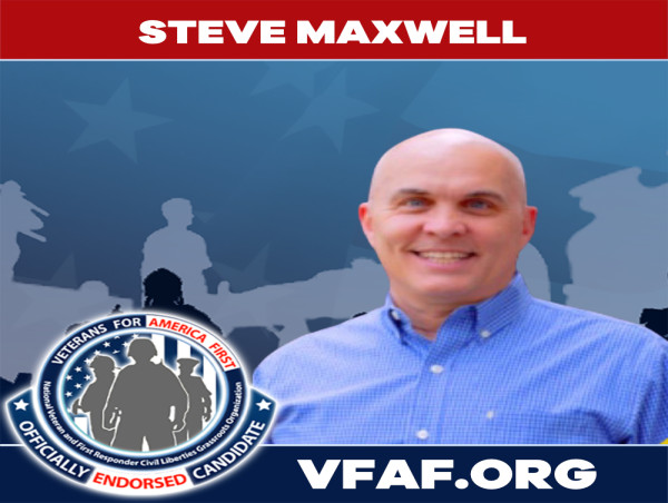 Steve Maxwell for Spotsylvania County Virginia Sheriff endorsed by Veterans for Trump
