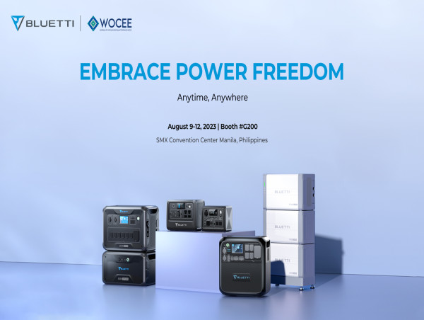 BLUETTI to Showcase Innovative Power Solutions at WOCEE 2023