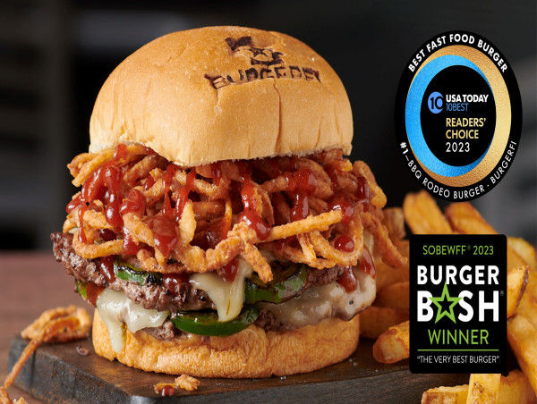 BurgerFi BBQ Rodeo Burger Named #1 Best Fast Food Burger