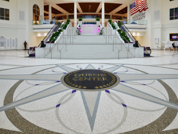 National Terrazzo Award Announced for High Point University's Qubein Arena