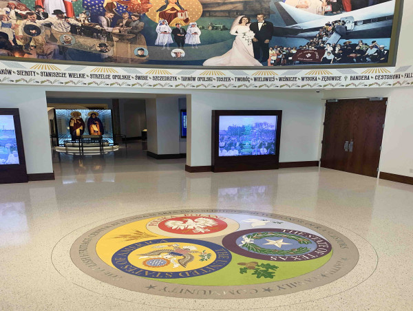 National Honor Announced for Terrazzo Artwork in Texas Polish Heritage Center