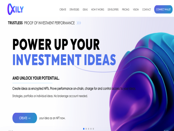 IXily Launches New dApp for Creators of Investment Ideas