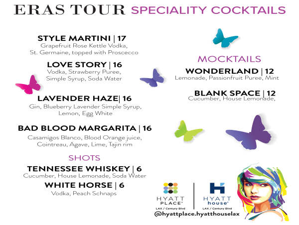HYATT PLACE/HYATT HOUSE LAX Celebrates Taylor Swift's Historic ERAS Tour at So-Fi Stadium with Special Activities