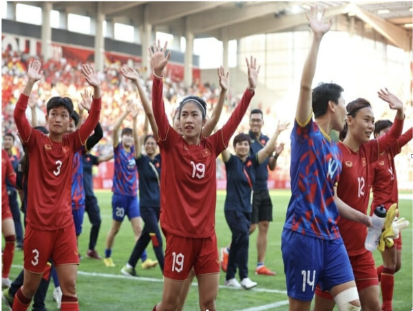 Vietnam's sports news brand, Saba, compiles the historical records of the Vietnamese women's football team at the 2023