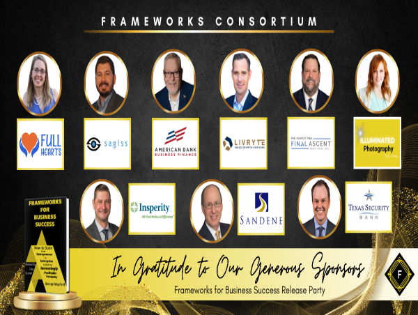  Celebrating Business Success: Frameworks Consortium Hosts Successful Launch Event for George Mayfield's Bestseller 