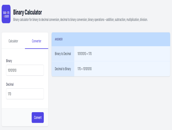  Binary Calculator Unveiled by Calculator.io for Simplified Binary Computations 