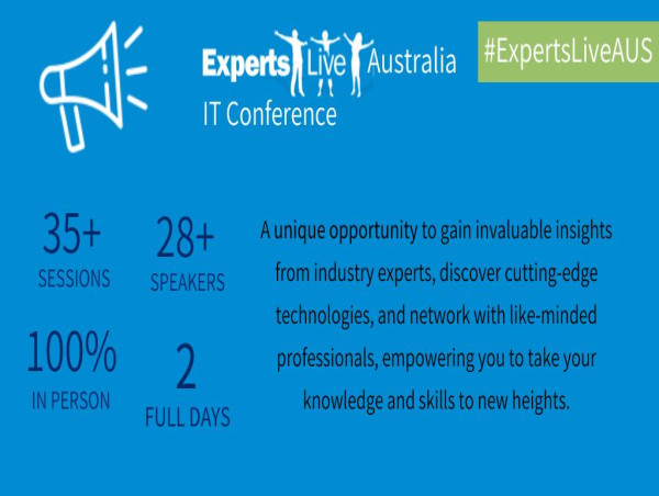  ExpertsLive Australia Conference 2023: Igniting Innovation in Technology 