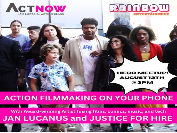 ActNOW x Justice For Hire Workshop with Jan Lucanus - Create, Choreograph, Film