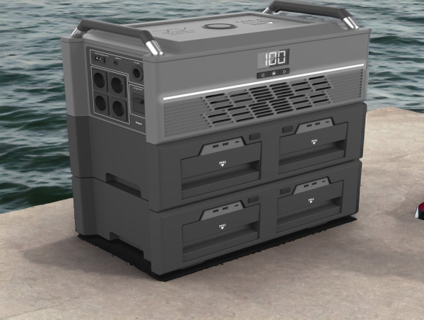  Breakthrough semi-solid state battery technology providing significant weight advantages over traditional Generators 