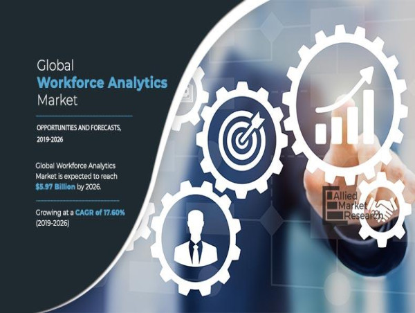 Workforce Analytics Market Expected to Reach USD 5.97 Billion by 2026 | Top Players such as - Workday, ADP and Visier