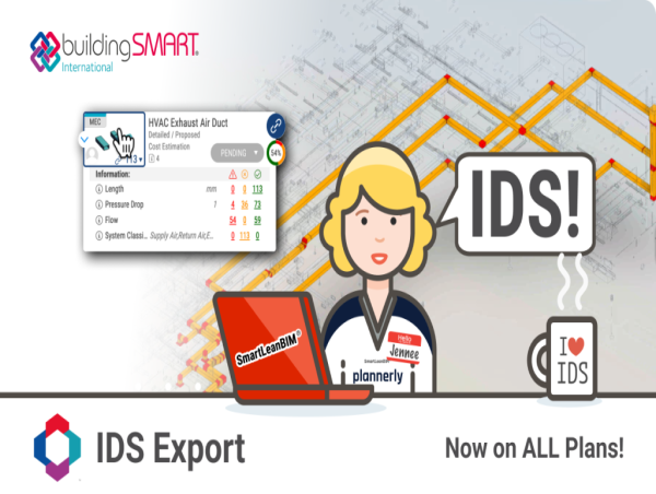  Plannerly Announces Integration with buildingSMART Data Dictionary (bSDD), For Access to Reliable AEC Information 