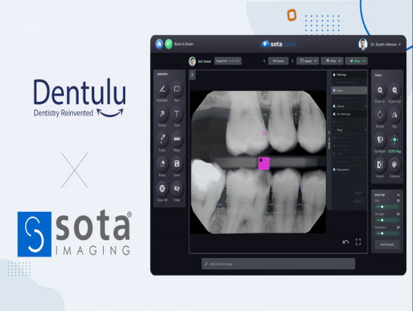  Dentulu Announces National Partnership with SOTA Imaging, Elevating Teledentistry Platform with Best-in-Class Imaging 
