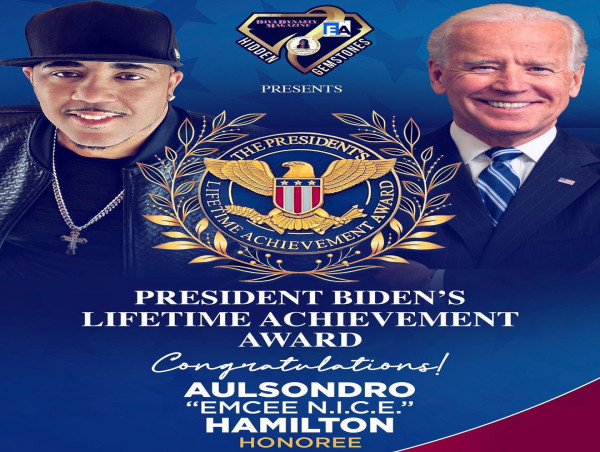 Emcee N.I.C.E. to Receive Presidential Lifetime Achievement Award for Contributions in Creative Fields and Philanthropy