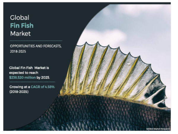  Fin Fish Market | Expected to Rise $238,520 Million, With a Sustainable CAGR of 4.5% By 2025 