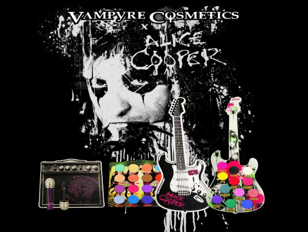 Vampyre Cosmetics x Alice Cooper Makeup Collection