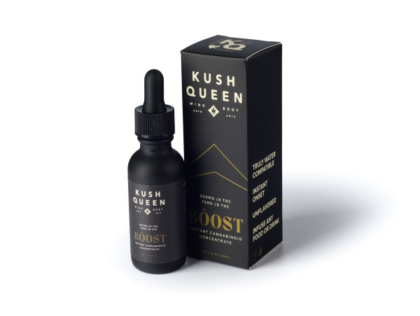 Revolutionary Kush Queen Bôost Liquid Cannabinoid Concentrate Marks One Year Of Elevating The Mind And Body