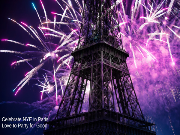 Rewarding The Sweetest Girl Party Trip from LA to Celebrate New Year's in Paris