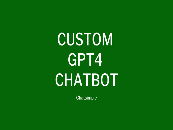 Chatsimple Introduces Groundbreaking GPT-4 Solution for SMBs, Starting at Just $19 per Month