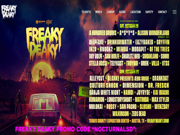  Freaky Deaky Promo Code 